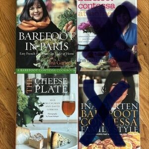 Cookbooks: Cheese Plate & 2 Ina Garten: barefoot